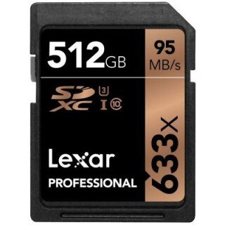 Lexar Professional 633x 512 GB (LSD512CBNL633) SD kullananlar yorumlar
